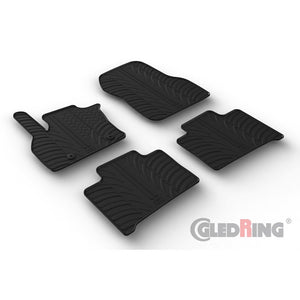 Set 4 covorase cauciuc dedicate RENAULT ZOE HB 2012/ FL 2019->/electric Gledring GL0027