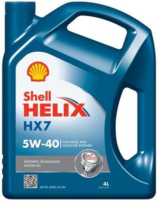 Ulei motor Shell Helix HX7 5W40 SP A3/B4 4L 550070319