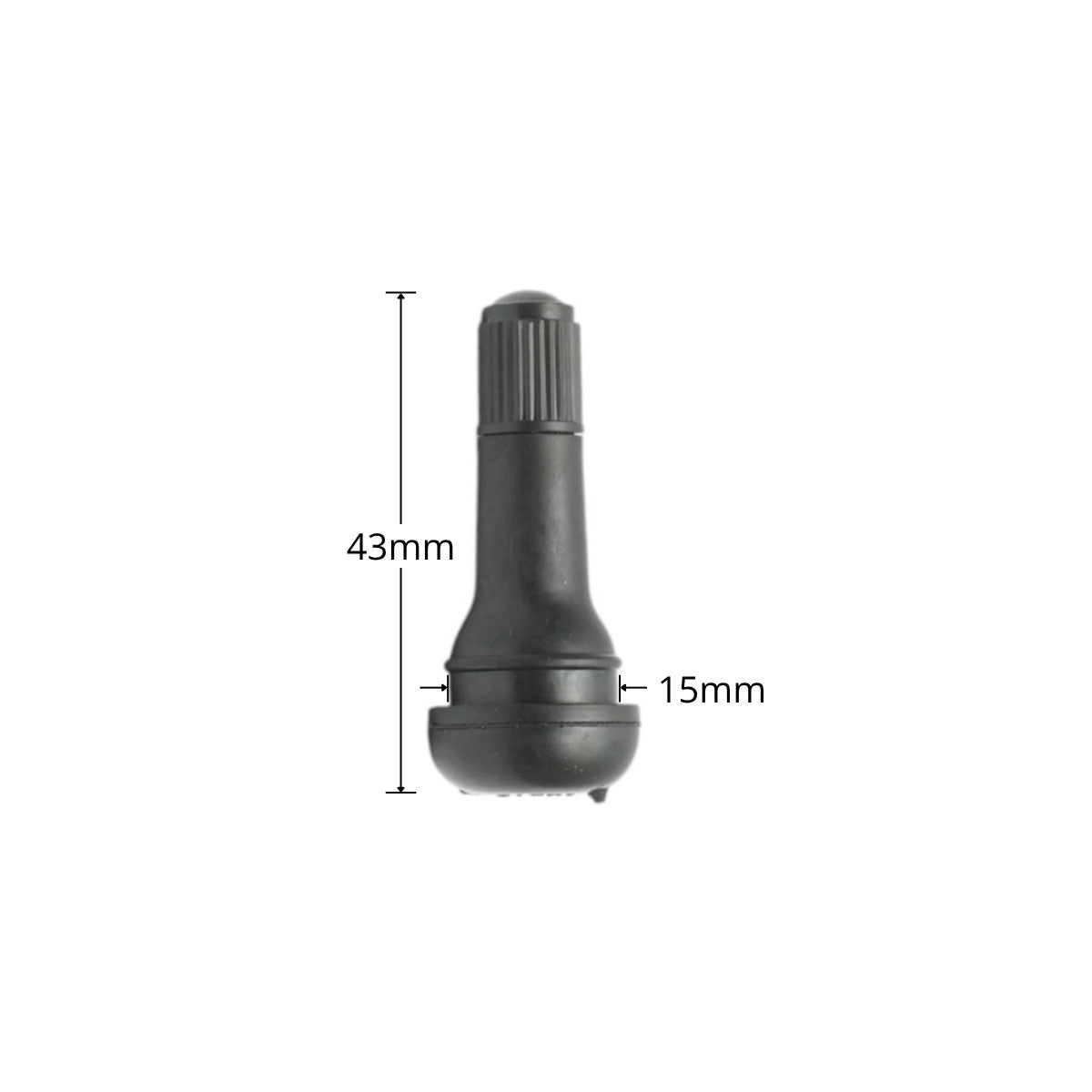Valva roata tubeless 43mm TR413 BRECKNER GERMANY DISSY14