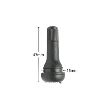 Valva roata tubeless premium EPDM 43mm BRECKNER GERMANY DISSY13