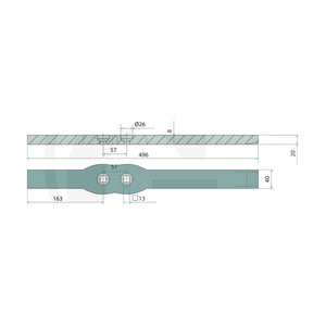 Schita dimensiuni Varf uzura cu placi din metal dur lipite GRANIT HEAVY DUTY 17931 00311114