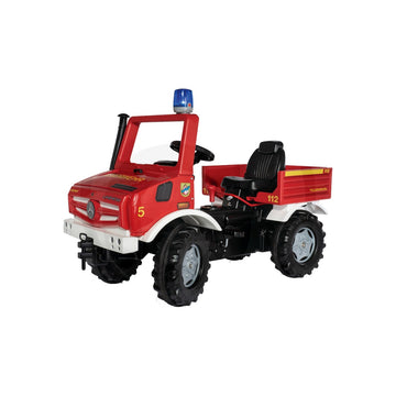 Vehicul cu pedale rollyUnimog Brigada de pompieri Rolly Toys 038220