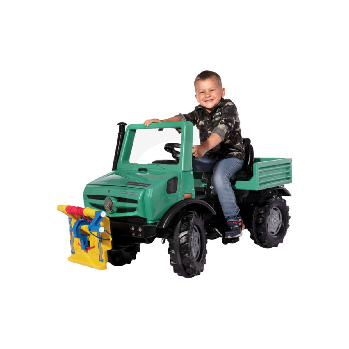 Vehicul cu pedale rollyUnimog Forst Rolly Toys 038244 – imagine 8