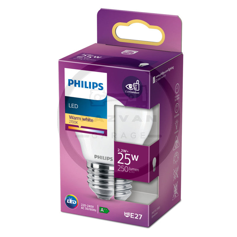 Philips LED classic 25W P45 E27 WW FR ND SRT4