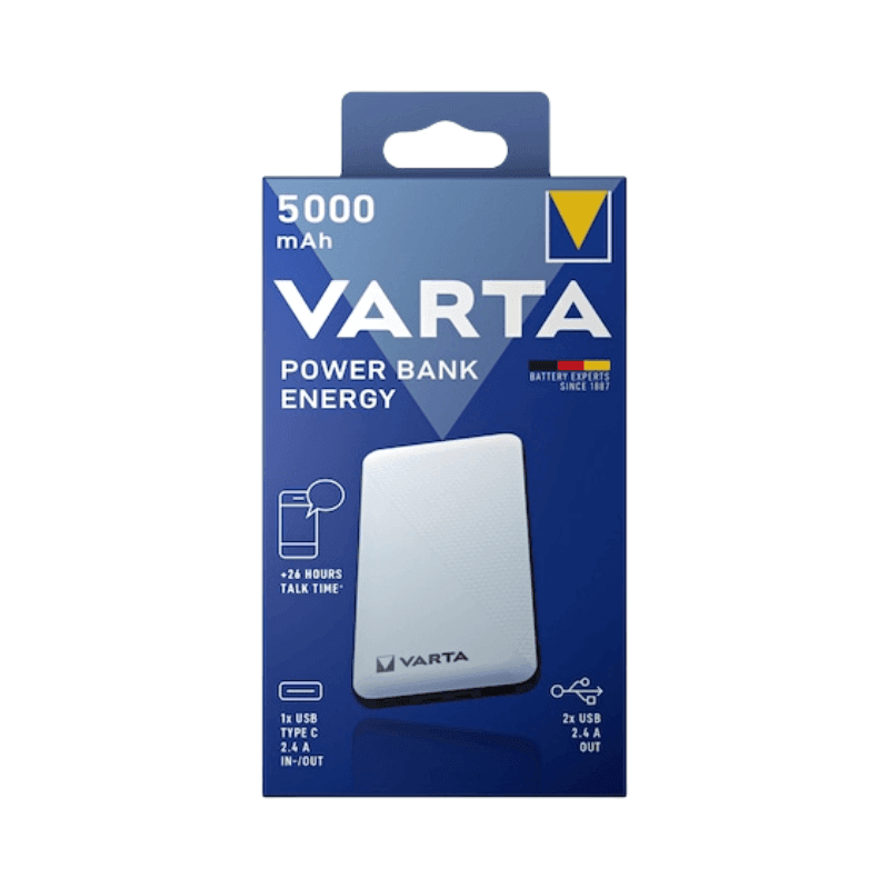 Acumulator extern Varta Power Bank Energy 5000 mah baterie 57975