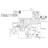 Alarma auto cu 2 telecomenzi si modul inchidere centralizata (fara actuatori)(include taxa de timbru verde)