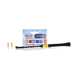 Antena auto exterior neagra 23cm cu 2 adaptoare (5-6mm)