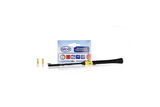 Antena auto exterior neagra 23cm cu 2 adaptoare (5-6mm)