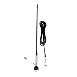 Antena cb pni s60 cu fluture, lungime 59 cm, cu montura, cablu si mufa pl259, fibra de sticla