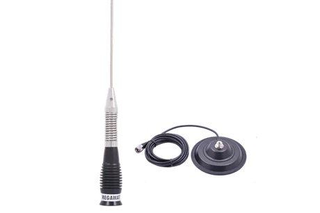 Antena radio cb megawat ml100 black cu magnet inclus