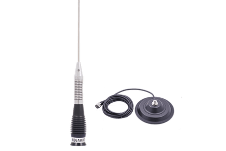 Antena radio cb megawat ml100 black cu magnet inclus