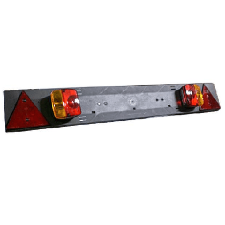 Bara pentru remorca de 1.020x140mm cu lampi de semnalizare jbm