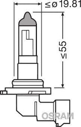 Bec 12v h10 42 w original osram