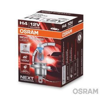 Bec 12v h4 60/55 w night breaker laser nextgen +150% osram