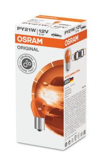 Bec 12v py21w original set 10 buc osram