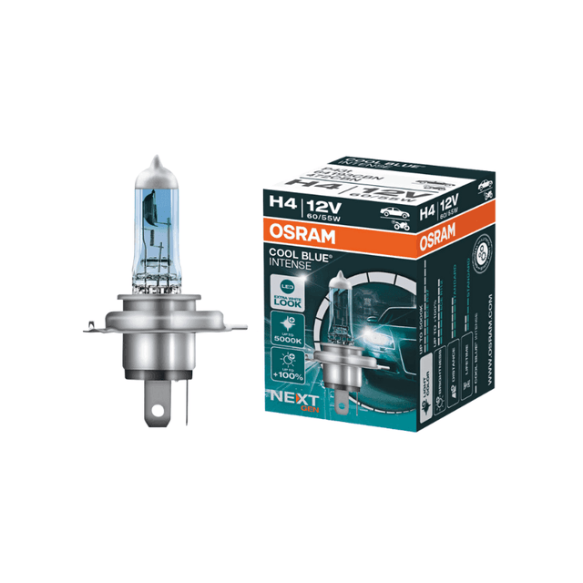 Bec auto far halogen Osram H4 Cool Blue Intense Next Generation +100 60/55w 12v P43t 1buc