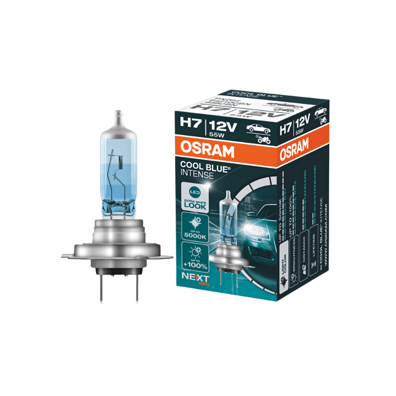 Bec auto far halogen Osram H7 Cool Blue Intense Next Generation +100 55w 12v PX26d