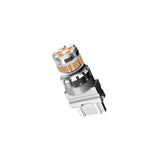 Bec auto led P27/7W CSP semnalizare portocaliu canbus T25 12V