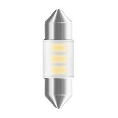 Bec auxiliar cu led 12v (c5w 31mm) white 6000k bli 1 buc osram