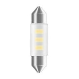 Bec auxiliar cu led 12v (c5w 36mm) white 6000k bli 1 buc osram