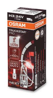 Bec camion 24v h3 70 w truckstar pro +120% nextgen osram