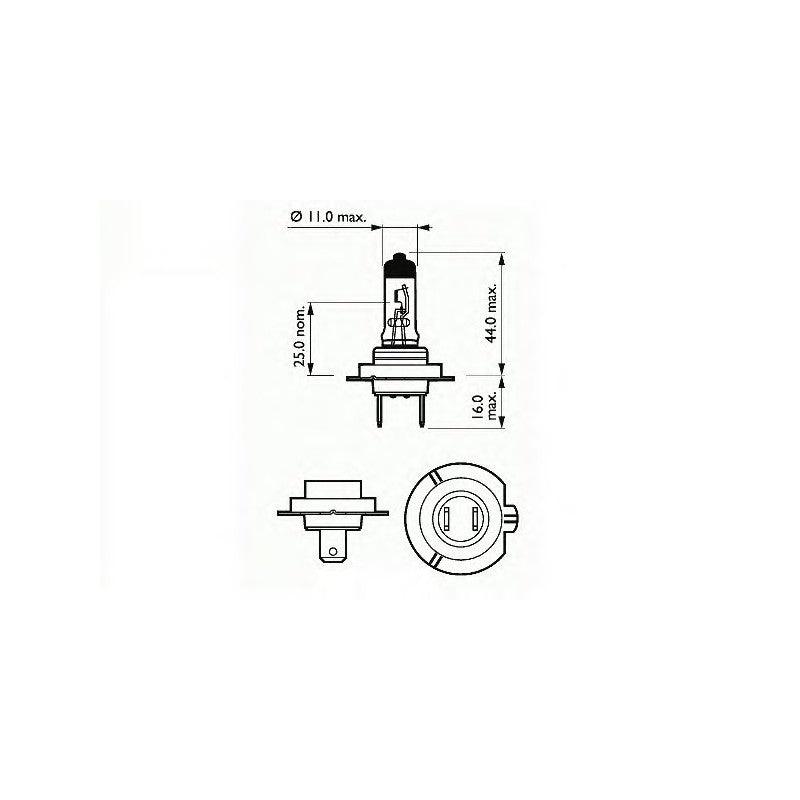 Bec far h7 12v 55w px26d basic sct