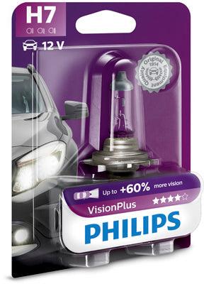 Bec far h7 55w 12v vision plus philips