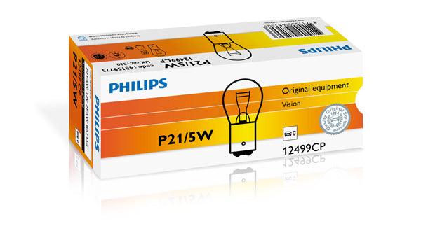 Bec frana p21/5w 12v set 10 buc philips