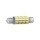 Bec LED auto C5W CSP 6000k alb rece cu canbus SV8.5 12V pentru numarul de inmatriculare sau plafon