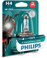 Bec moto h4 x-treme vision 12v 60/55w (blister) philips