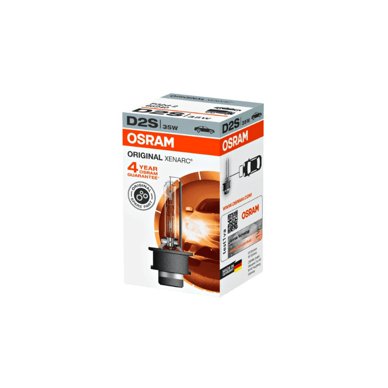 Bec xenon auto pentru far Osram D2S Original Xenarc 66240 4300k