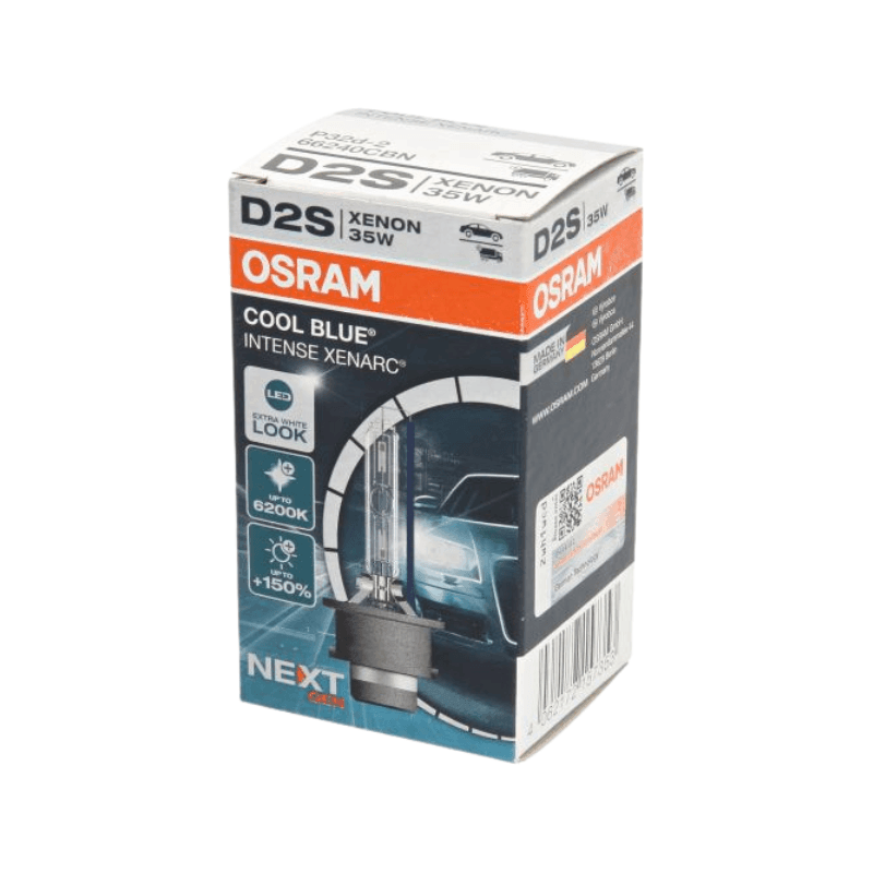 Bec xenon auto pentru far Osram D2S Xenarc Cool Blue Intense NextGen 66240CBN 6200k