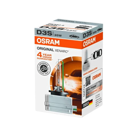 Bec xenon auto pentru far Osram D3S Original Xenarc 66340 4150k