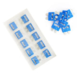 Blister sigurante fuzibile albastre 15a set de 10 buc