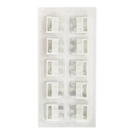 Blister sigurante fuzibile albe 25a set de 10 buc