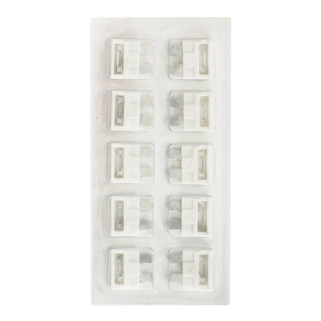 Blister sigurante fuzibile albe 25a set de 10 buc