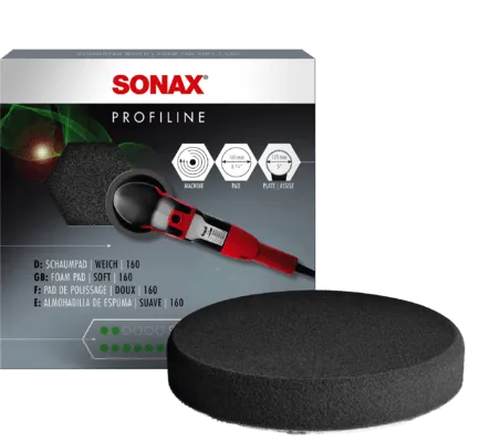 Burete gri pentru polish fin soft finish 160mm sonax