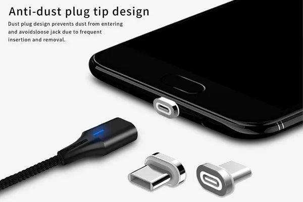 Cablu date incarcare 2in1 fast charge 3.0 usb la micro usb/type-c 1.5m 5a rosu