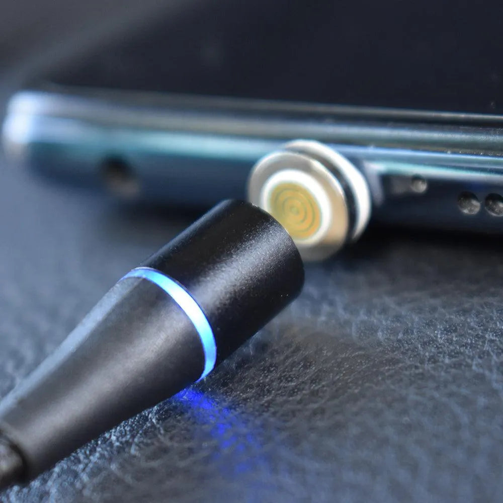 Cablu date incarcare 3in1 fast charge 3.0 usb la micro usb/type-c/lightning 1.5m 3a negru