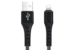 cablu-date-incarcare-fish-lightning-apple-1m-2-4a-negru-3