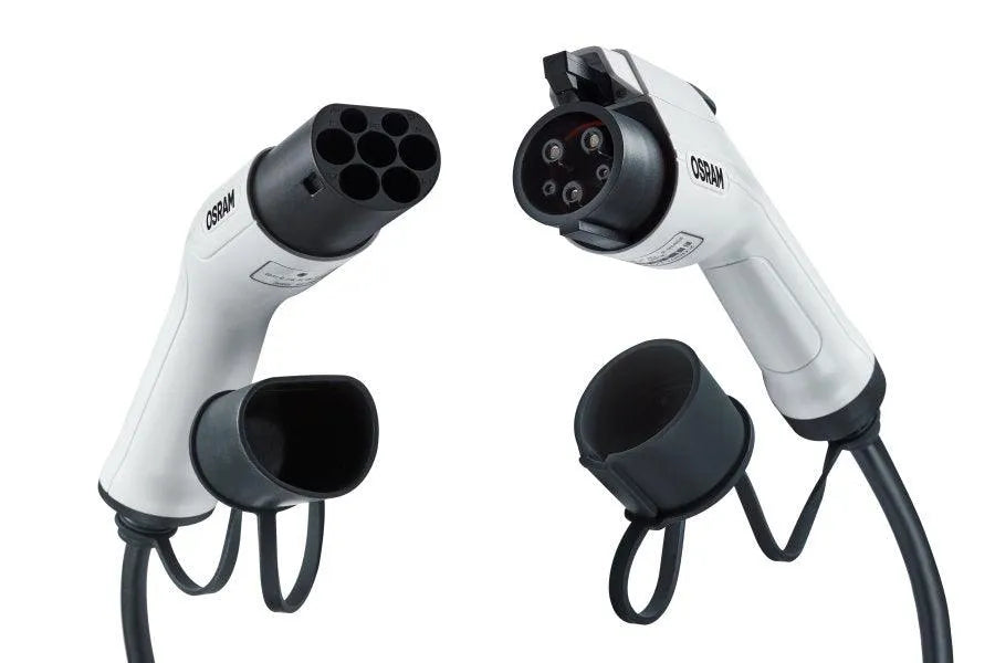 Cablu incarcare masina electrica batterycharge 5pin 1phase 32a 7.2kw type 2 to type 1 osram