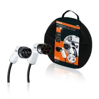 Cablu incarcare masina electrica batterycharge 7pin 1phase 32a 7.2kw type 2 to type 2 osram