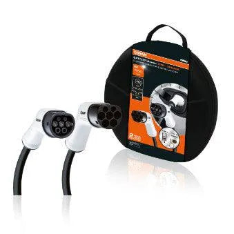 Cablu incarcare masina electrica batterycharge 7pin 3phase 32a 22kw type 2 to type 2 osram