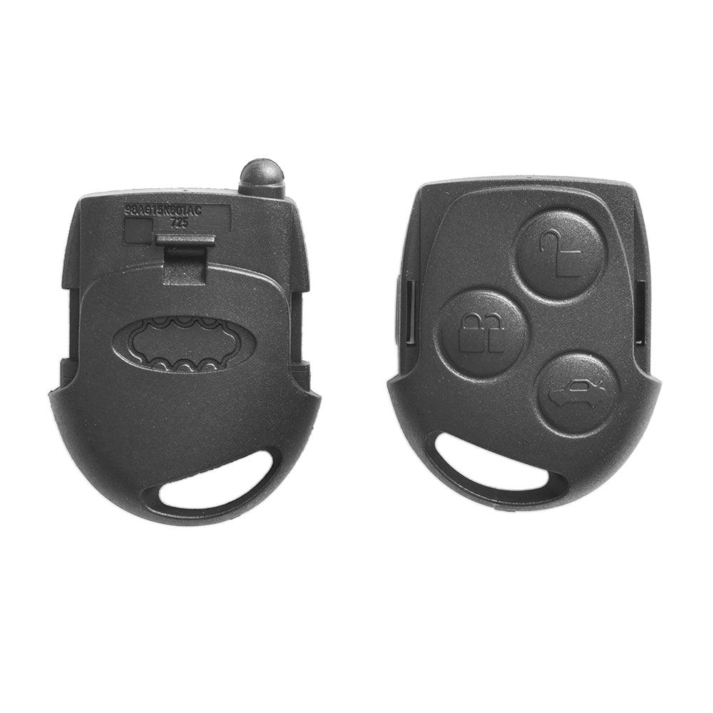 Carcasa cheie contact pentru ford c-max / fiesta / focus / fusion / ka / mondeo / s-max, 3 butoane, fara cheie