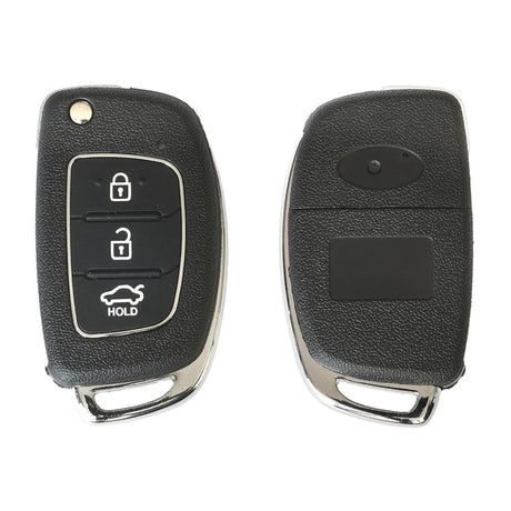 Carcasa cheie contact pentru hyundai i20 / i30, 3 butoane, cu cheie