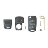 Carcasa cheie contact pentru kia c'eed / c'eed pro / morning / picanto / sportage, 3 butoane, cu cheie