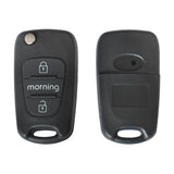 Carcasa cheie contact pentru kia c'eed / c'eed pro / morning / picanto / sportage, 3 butoane, cu cheie