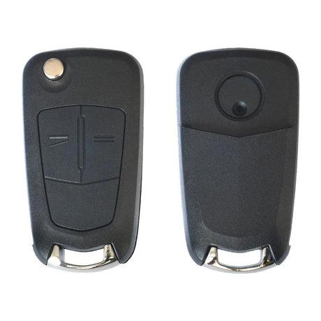 Carcasa cheie contact pentru opel astra / corsa / tigra / vectra, 2 butoane, cu cheie