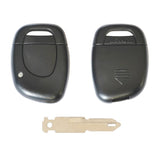 Carcasa cheie contact pentru renault clio / espace / kangoo / laguna / twingo 1 buton, cu cheie