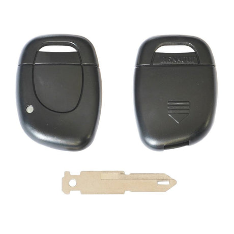 Carcasa cheie contact pentru renault clio / espace / kangoo / laguna / twingo 1 buton, cu cheie